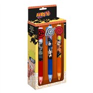 blister 3 boligrafos naruto shippuden