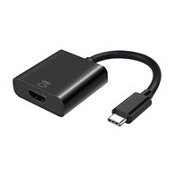 adaptador aisens usb-c - hdmi 15cm black