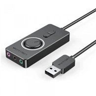 tarjeta de sonido vention cdrbb usb 2.0/x3 jack 3.5mm