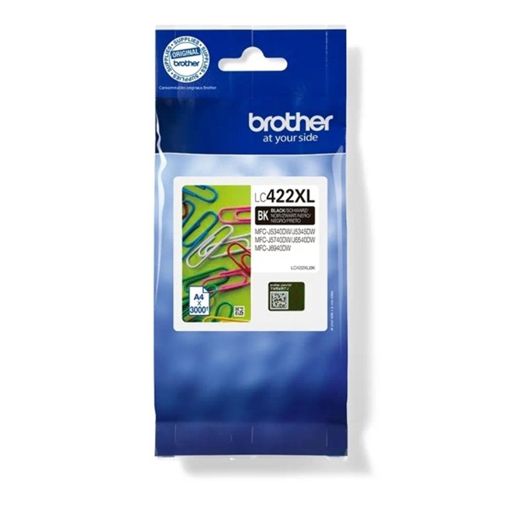 tinta brother lc422 xl black