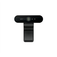 logitech brio webcam 4k uhd rightligh negro 960-001106
