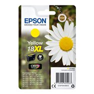 cartucho epson daisy 18xl amarillo etiqueta rf c13t18144022