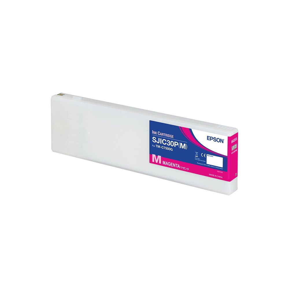 cartucho epson sjic30p(m): ink cartridge for colorworks c7500g magenta c33s020641