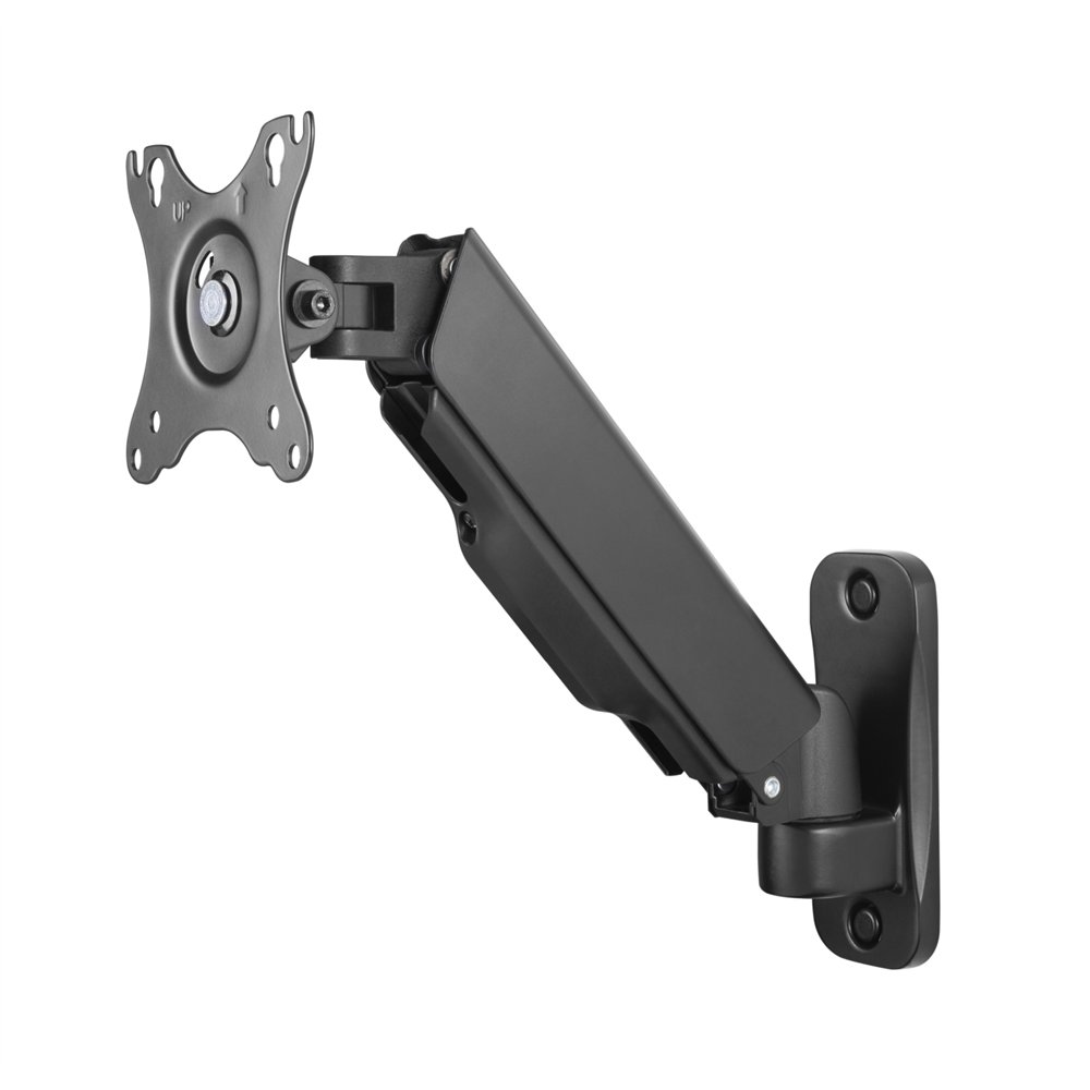 ewent ew1532 soporte de pared para monitor con resorte de gas hasta 34"