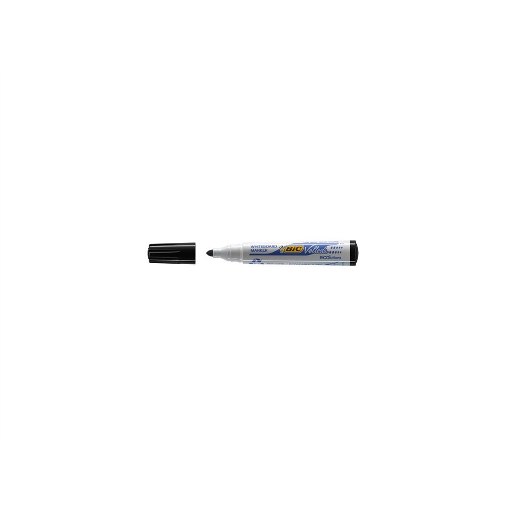 bic whiteboard velleda ecolutions 1701 marcador 12 pieza(s) negro
