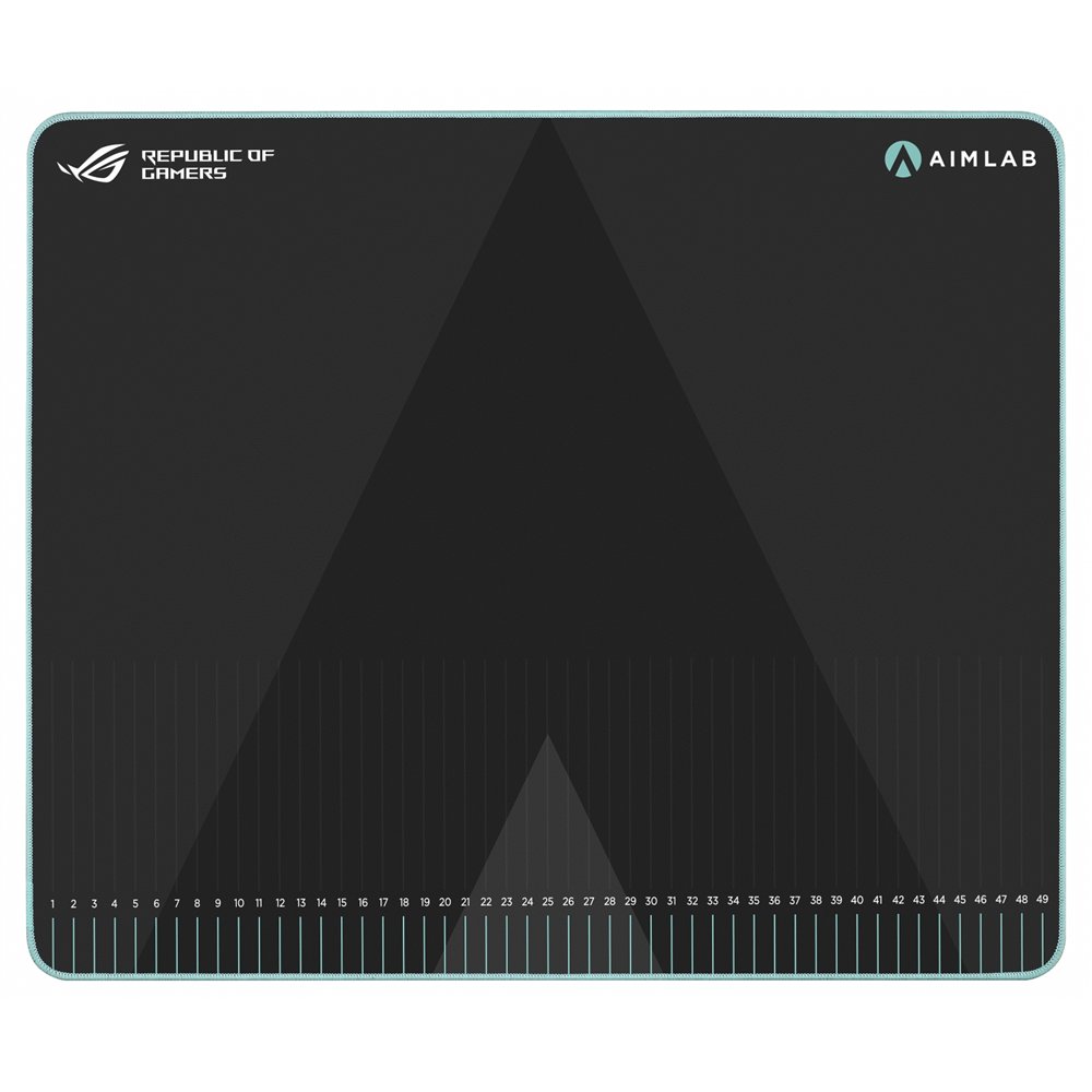 asus rog hone ace aim lab edition alfombrilla de ratón para juegos negro