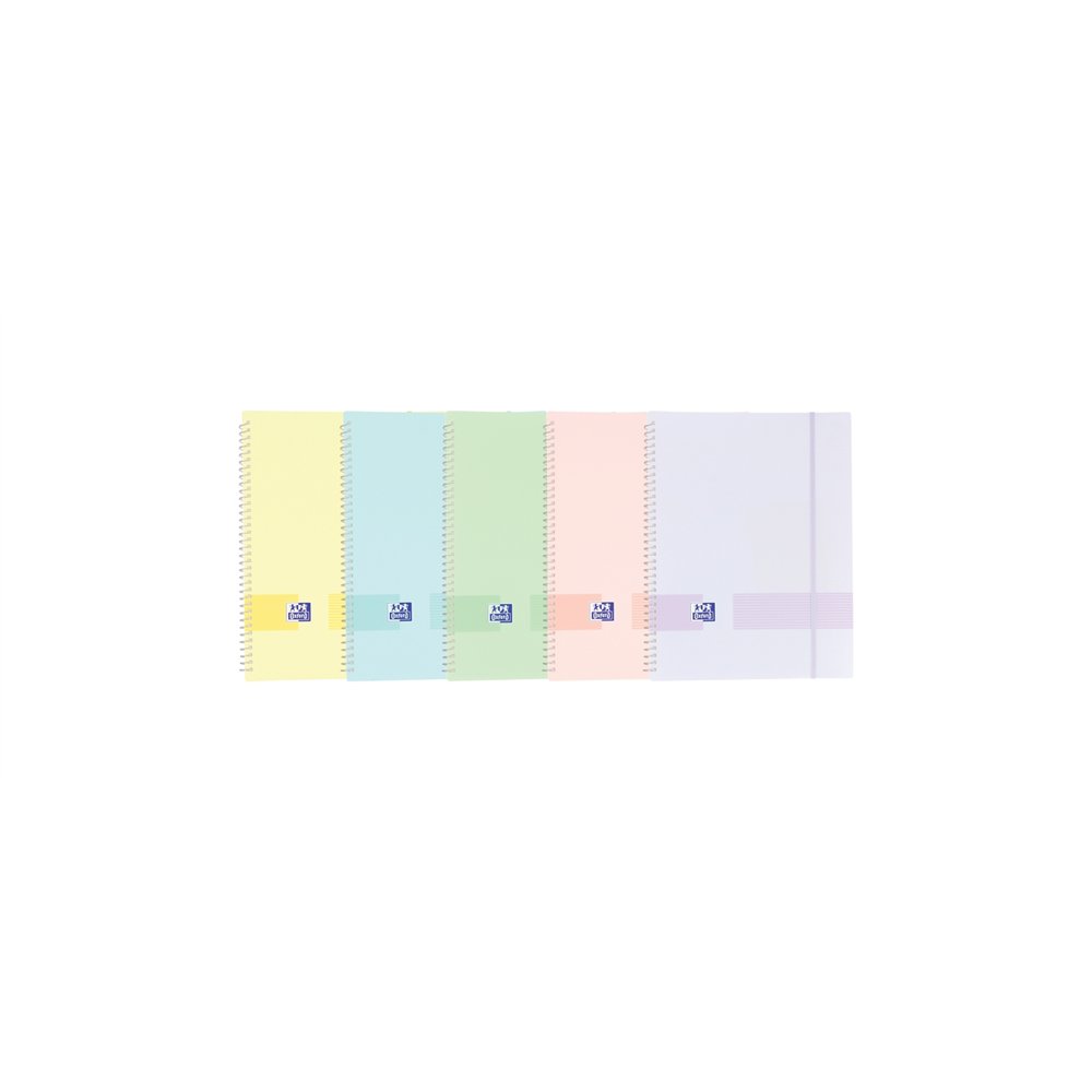 oxford live & go carpeta de cartón a4 colores surtidos