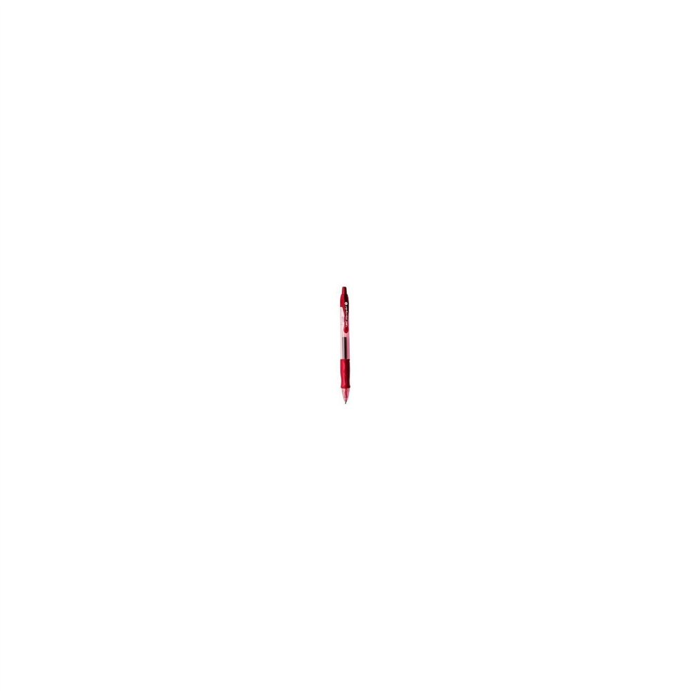 bic 829159 bolígrafo rojo bolígrafo de punta retráctil con pulsador 12 pieza(s)