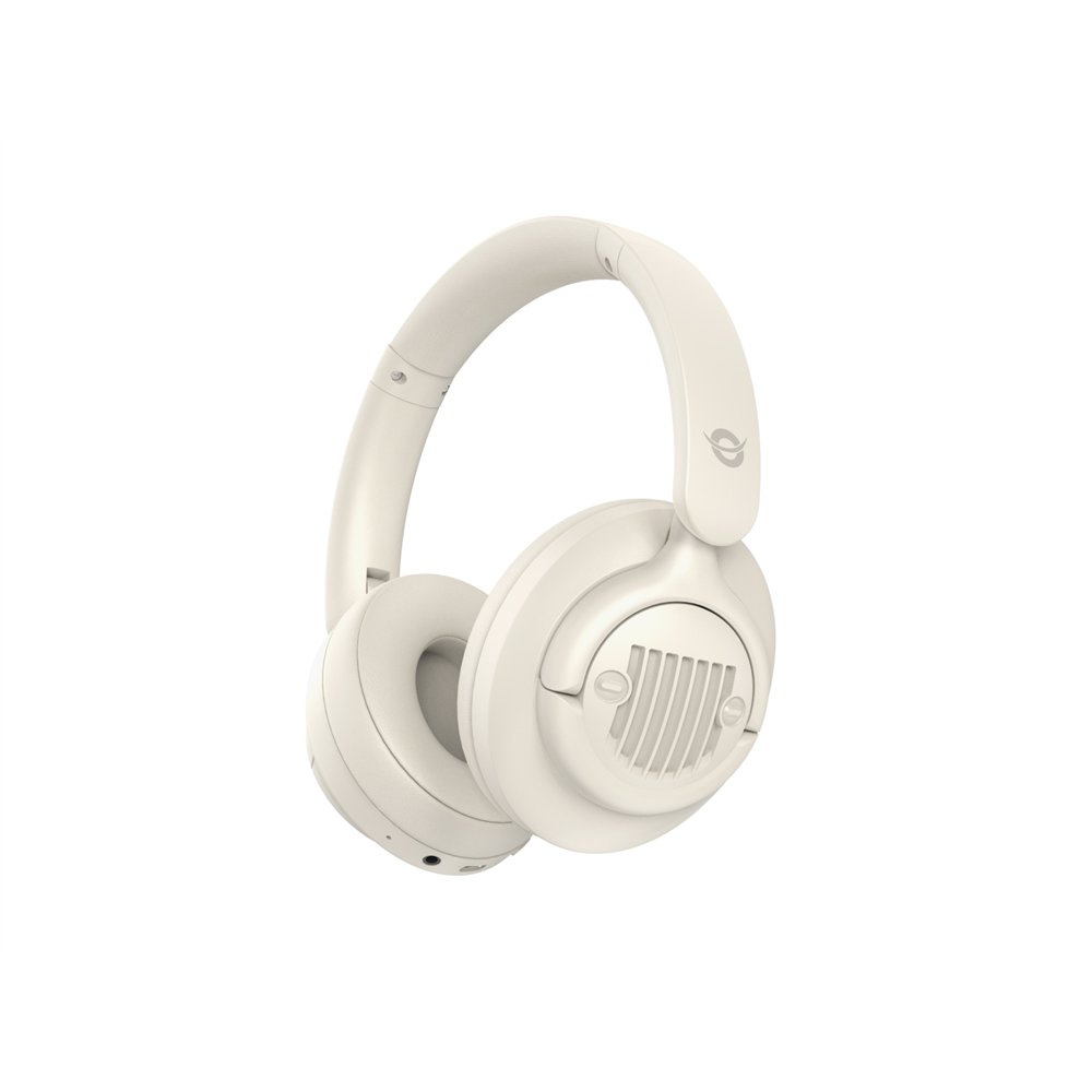 conceptronic alvah02c auricular y casco auriculares inalámbrico y alámbrico diadema música bluetooth crema de color