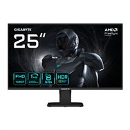 gigabyte gs25f2 monitor gaming 25" fhd - 1920 x 1080, 200hz, 1ms, 300 cd/m², display hdr 10, hdmi 2.0, displayport 1.4