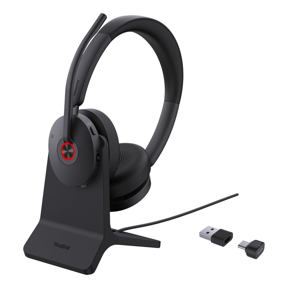 yealink bh74 + stand teams usb-c/a auriculares inalámbrico diadema oficina/centro de llamadas usb type-c / usb type-a bluetooth 