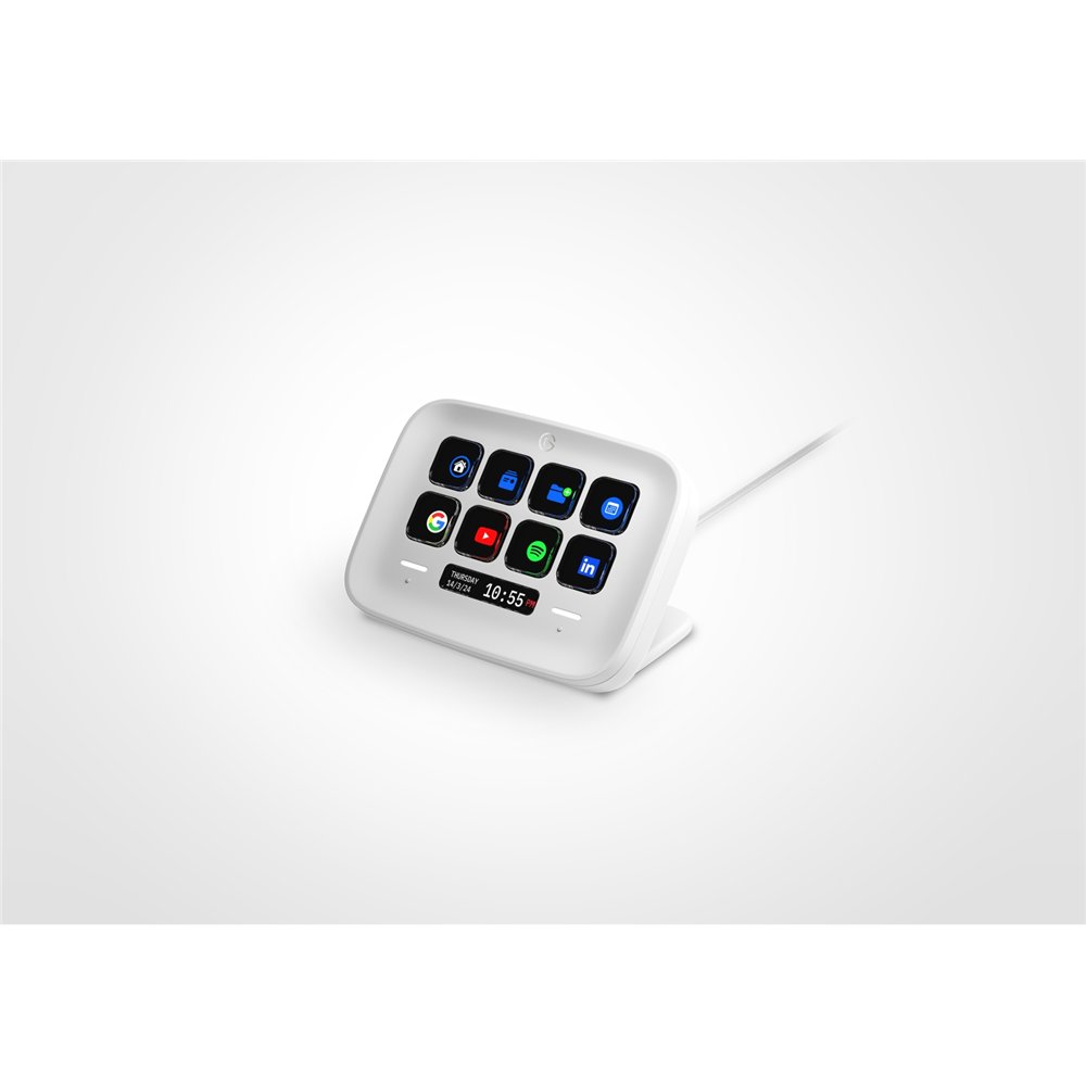 elgato stream deck neo blanco 8 botones