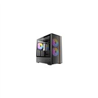 antec flux rear midi tower negro