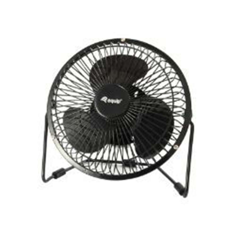 ventilador de mesa equip life 6" usb negro (eq245420)