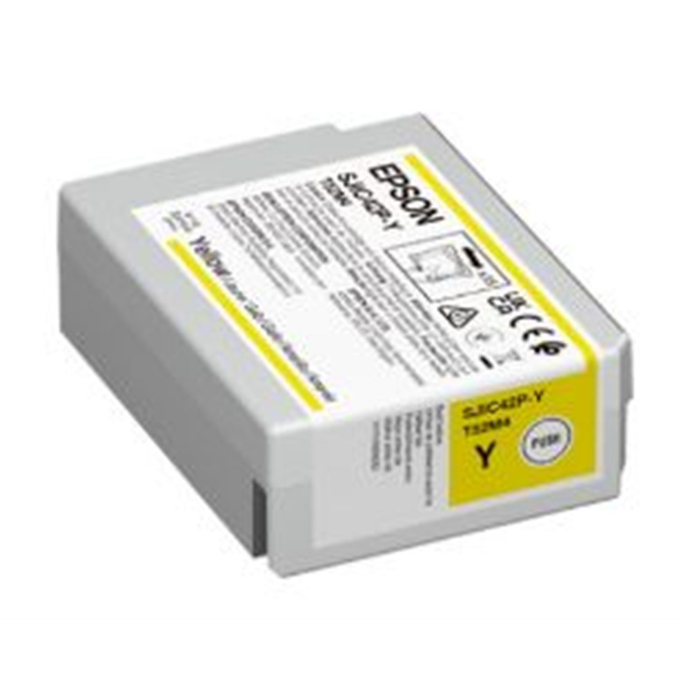 tinta epson amarillo sjic42p-y (c13t52m440)