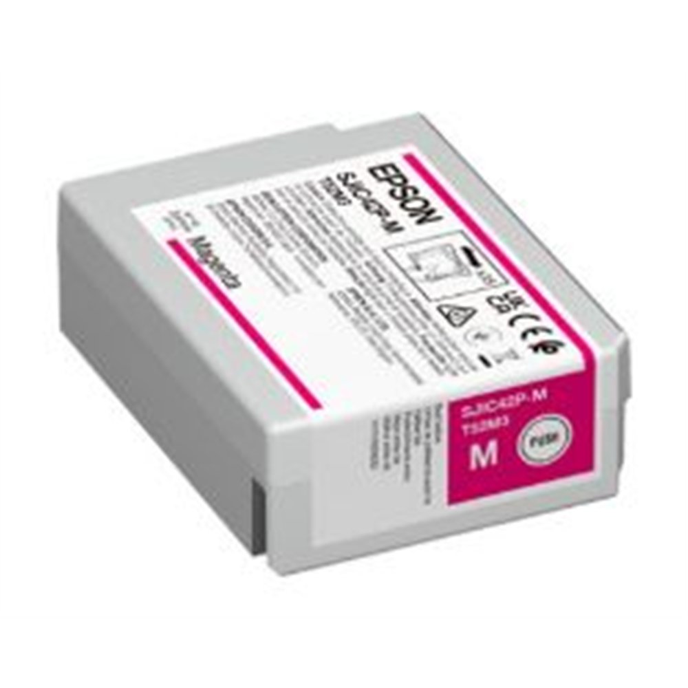 tinta epson magenta sjic42p-m (c13t52m340)