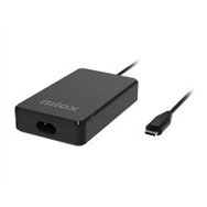 cargador nilox para portátil gan usb-c 65w(nxpdcgan65w)