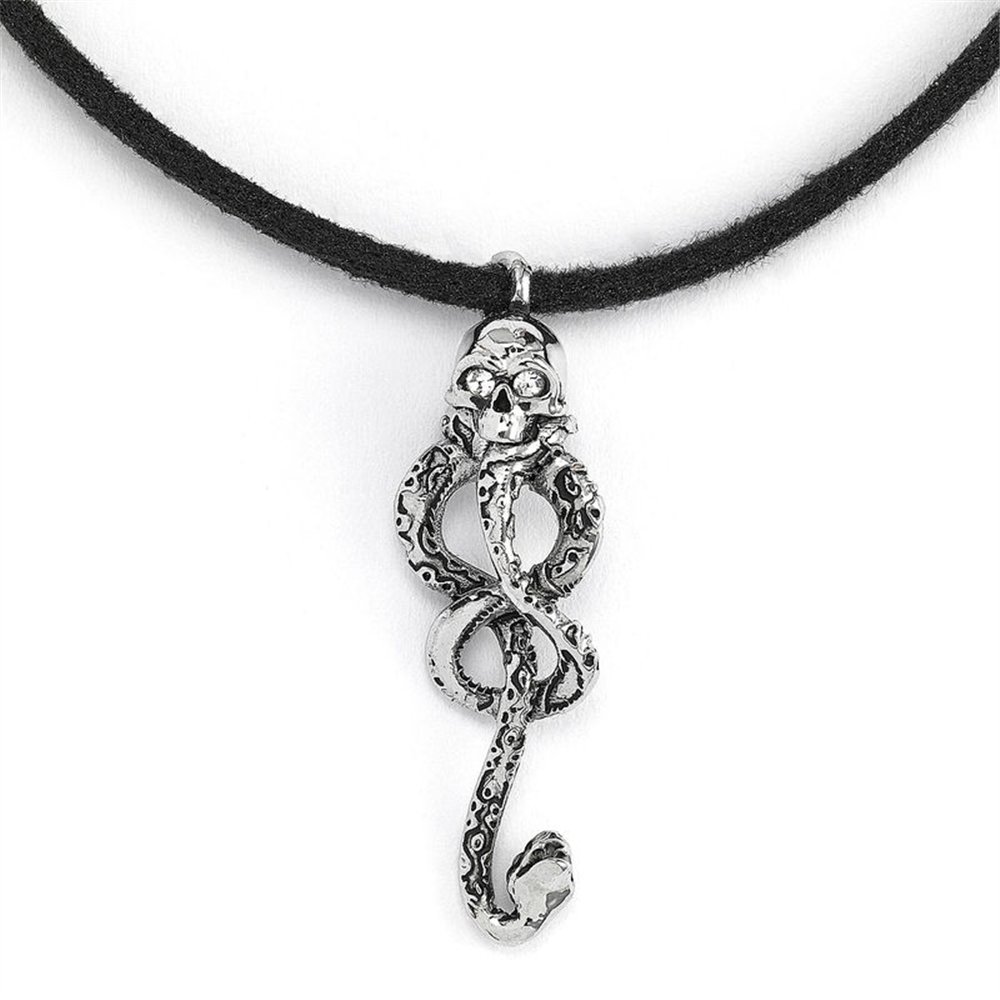 colgante dark mark tattoo choker harry potter