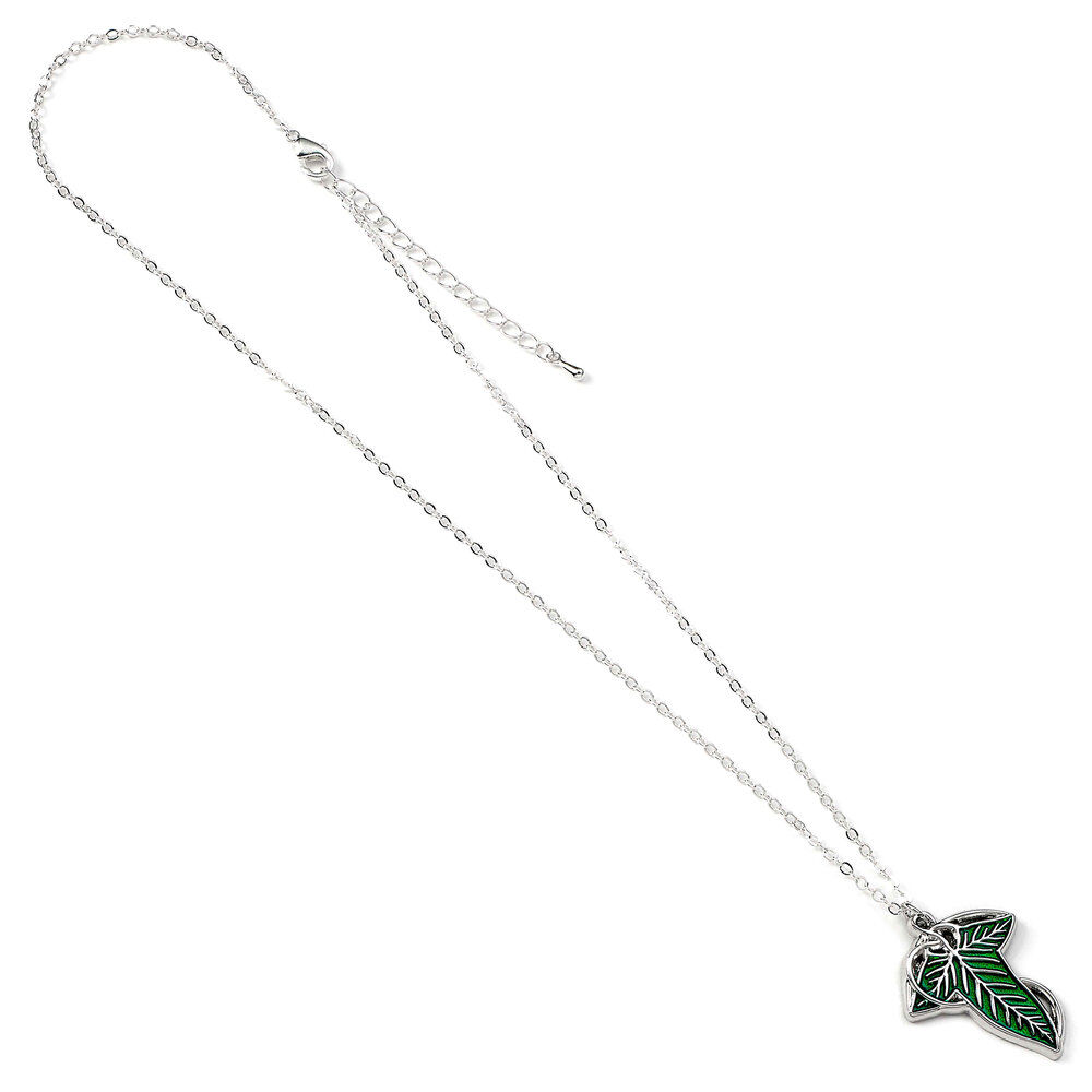 colgante la hoja de lorien el señor de los anillos