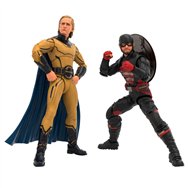 blister 2 figuras john f walker & sentry thunderbolts marvel legends 15cm