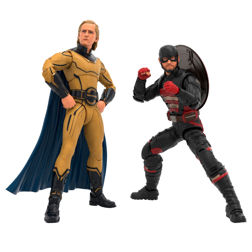 blister 2 figuras john f walker & sentry thunderbolts marvel legends 15cm