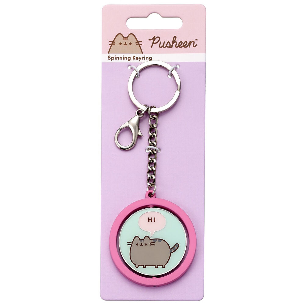 llavero hi bye pusheen