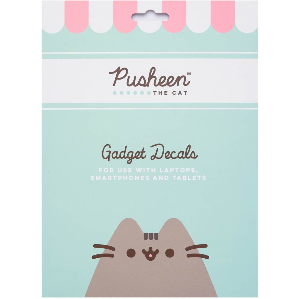 set pegatinas reutilizables pusheen