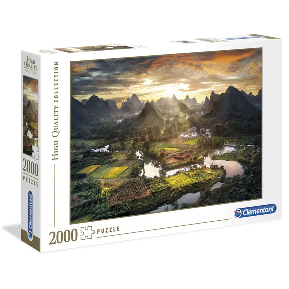 puzzle high quality view of china 2000pzs