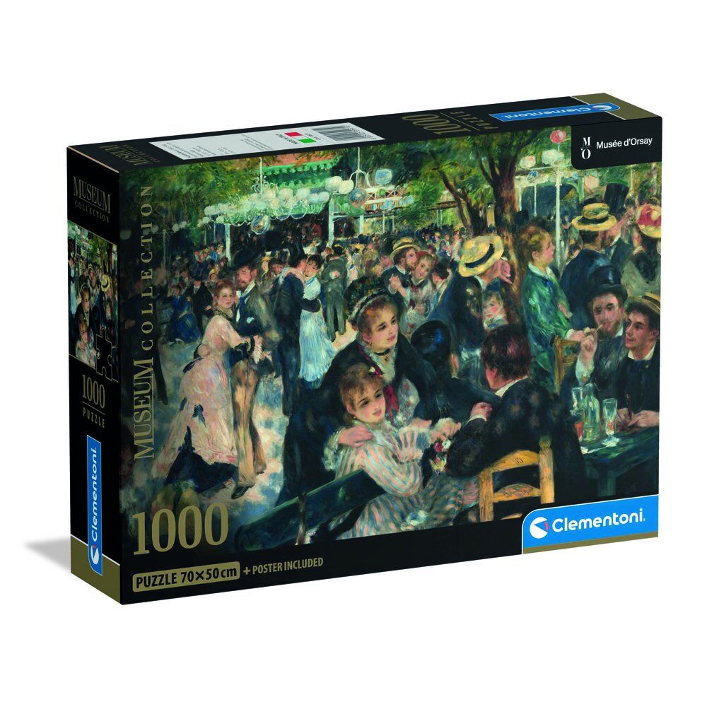 puzzle bal du moulin de la galette renoir museum 1000pzs
