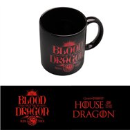 taza la casa del dragon juego de tronos 350ml