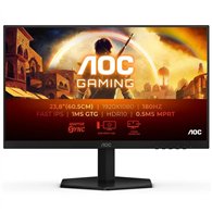 monitor gaming aoc 24 fhd ips 180hz  hdmi displayport black