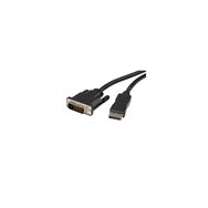 startech.com cable de 3m adaptador de ví­deo displayport a dvi macho a macho - conversor externo 1920x1200 negro