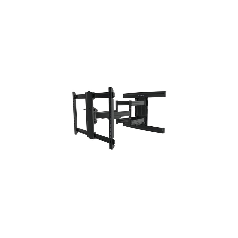 startech.com soporte de pared para tv brazo articulado con movimiento total 37p - 80p negro