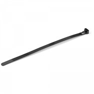 startech.com bridas reutilizables de 20cm para cables - 7 mm de ancho, 50 mm de diámetro, soportan 22 kg de tensión, de nylon, p