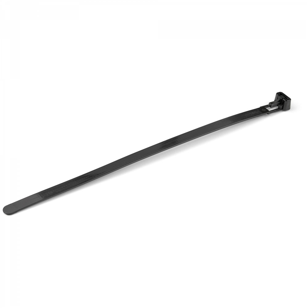 startech.com bridas reutilizables de 20cm para cables - 7 mm de ancho, 50 mm de diámetro, soportan 22 kg de tensión, de nylon, p