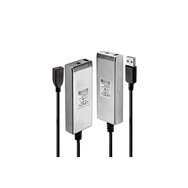 lindy 42702 ampliador de red transmisor y receptor de red gris