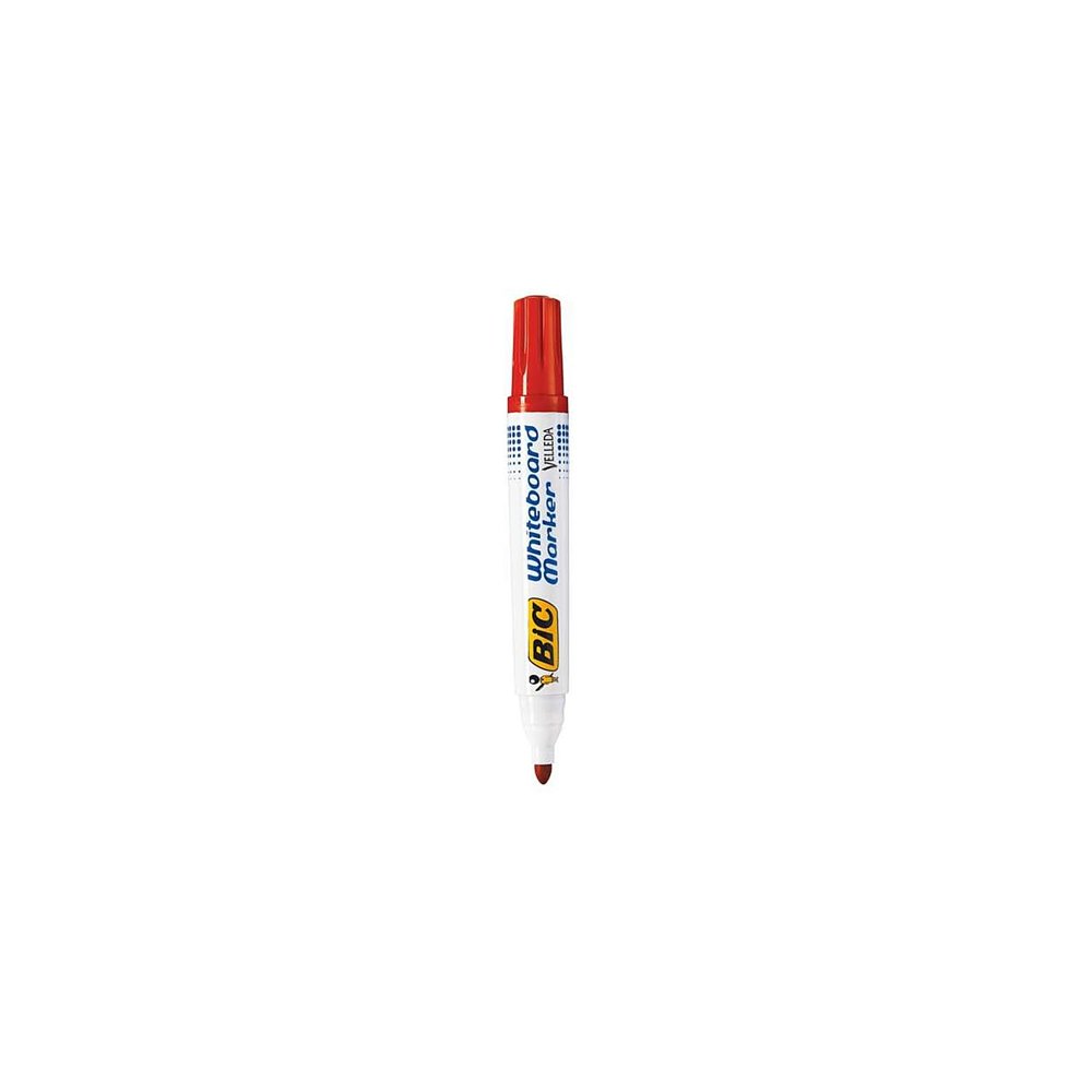 bic velleda 1701 marcador 12 pieza(s) punta redonda rojo