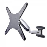 startech.com soporte vesa de pared para tv de 23 a 55 pulgadas - soporte mural vesa - ajustable con movimiento total - brazo col