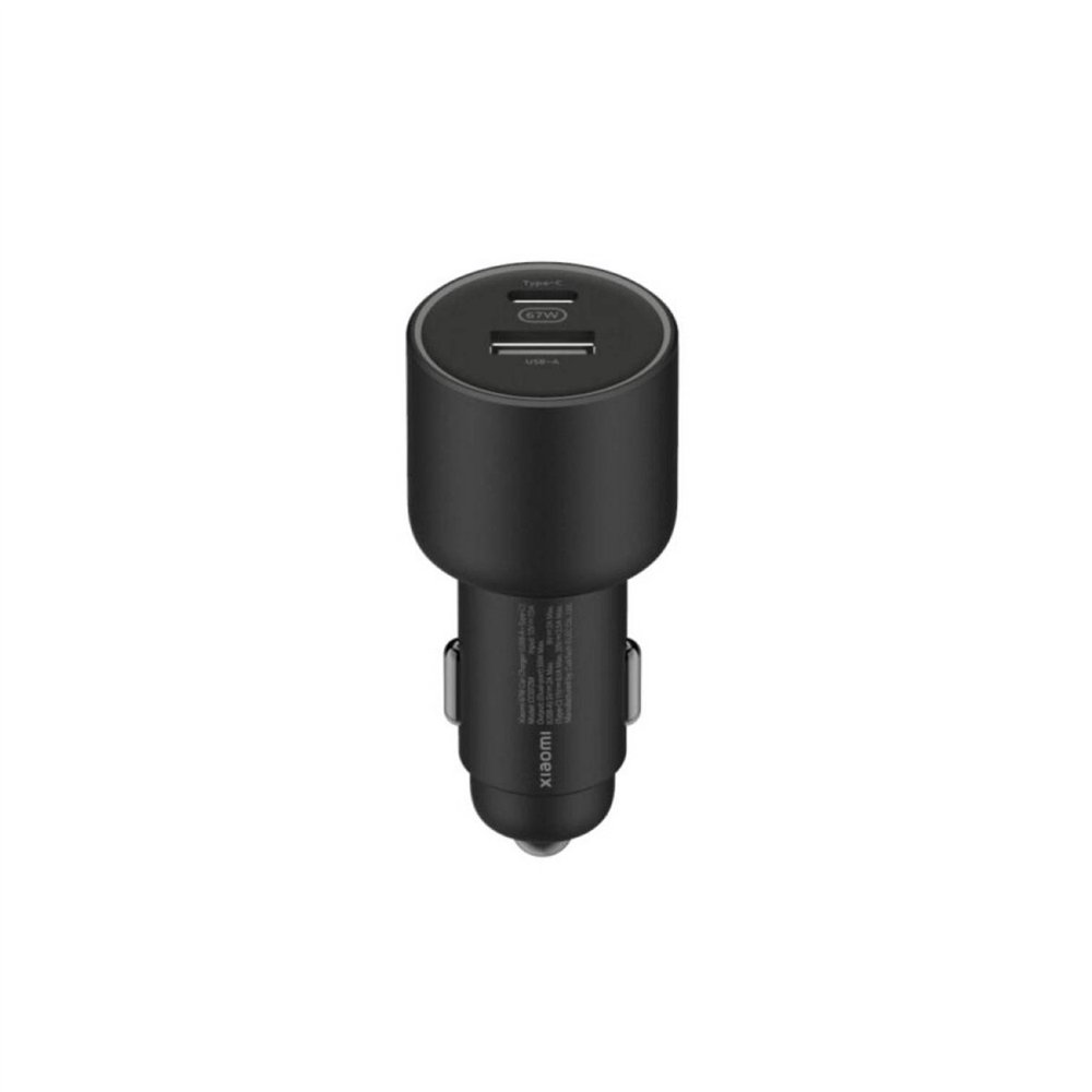 cargador de coche xiaomi 67w car charger (usb-a + type-c)