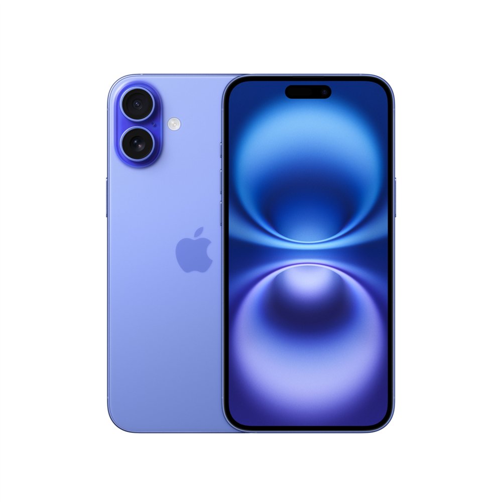 apple iphone 16 plus 5g 128gb azul smartphone