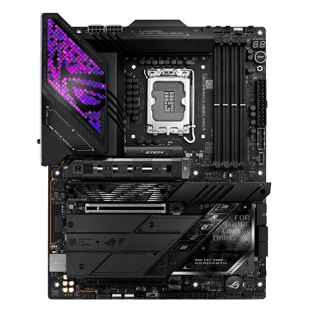 asus rog strix z890-e gaming wifi intel z890 lga 1851 (socket v1) atx