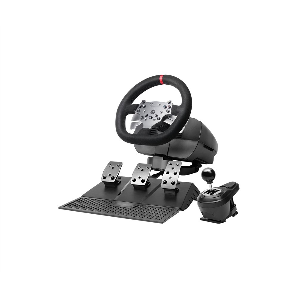 mars gaming mwhrsx mando y volante negro volante + pedales analógico/digital android, pc, playstation 4, xbox series s, xbox ser