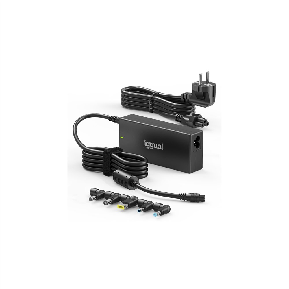 iggual cua-5t-120w adaptador e inversor de corriente interior negro