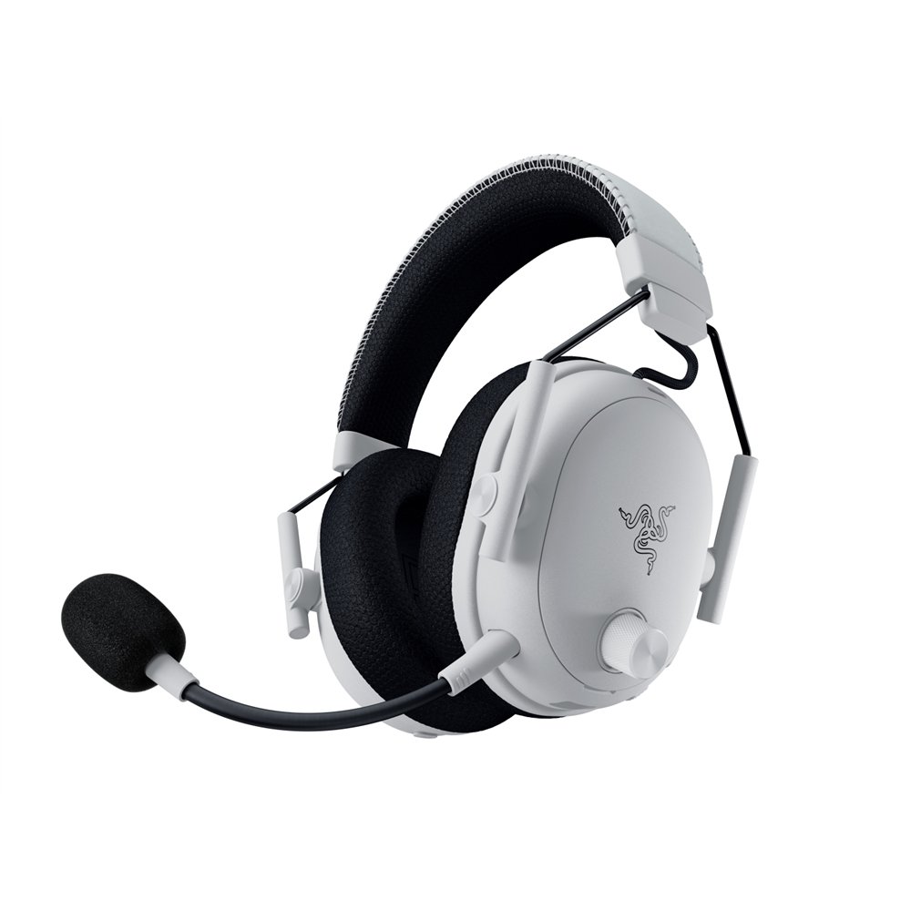 razer blackshark v3 pro auriculares inalámbrico y alámbrico diadema juego bluetooth blanco