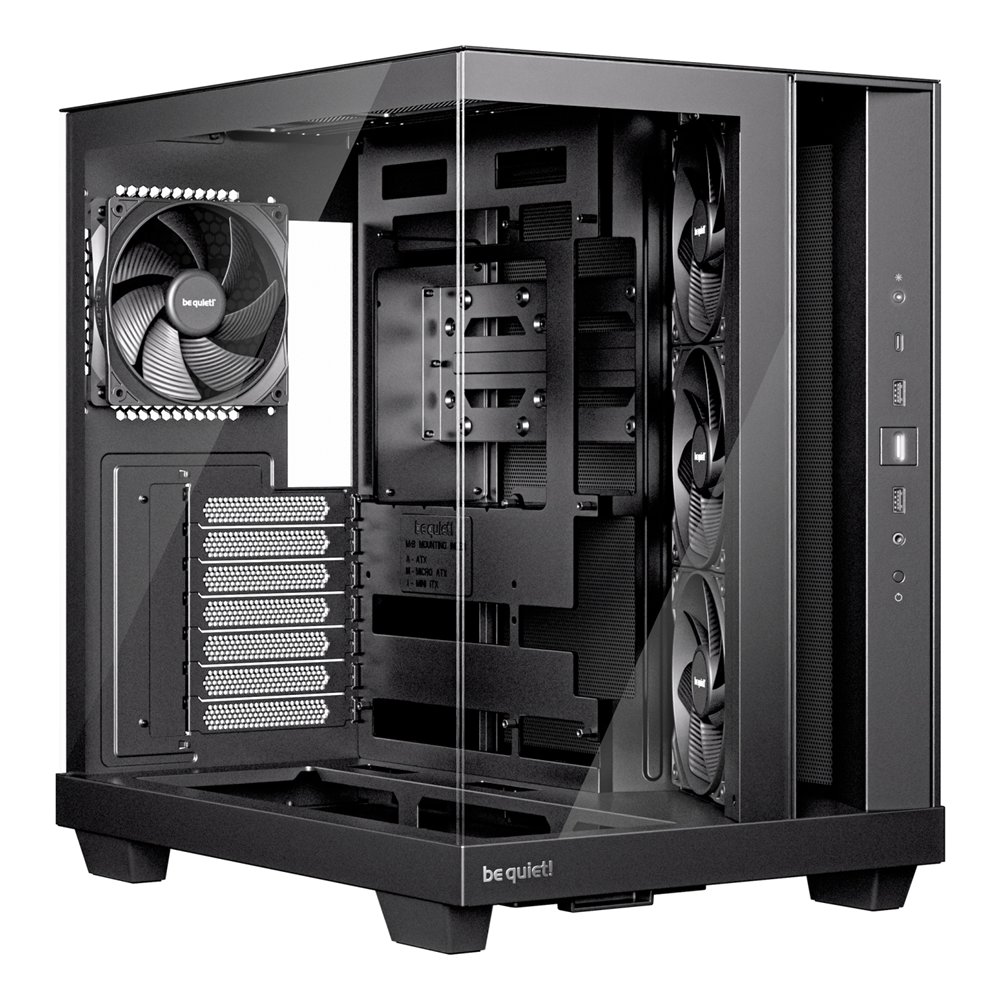 be quiet! light base 500 midi tower negro