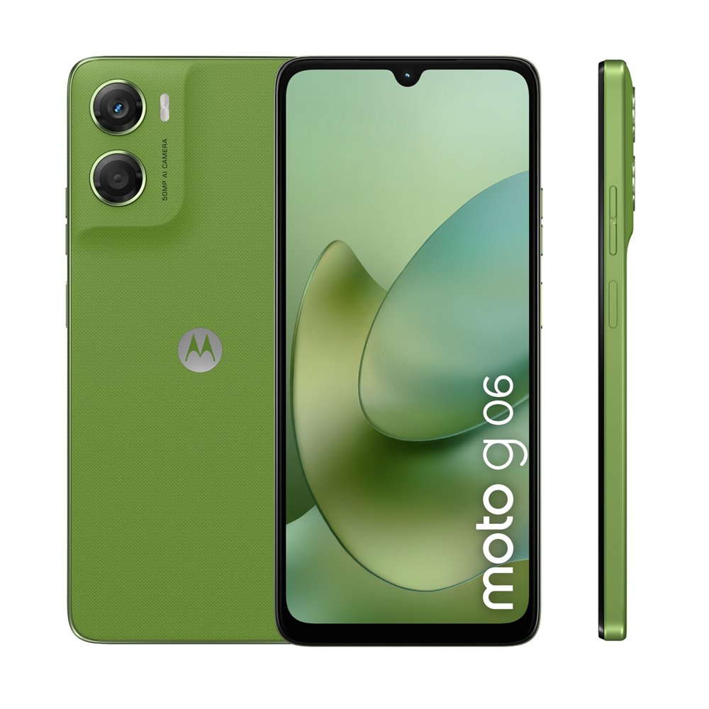 motorola moto g06 4/64gb verde smartphone