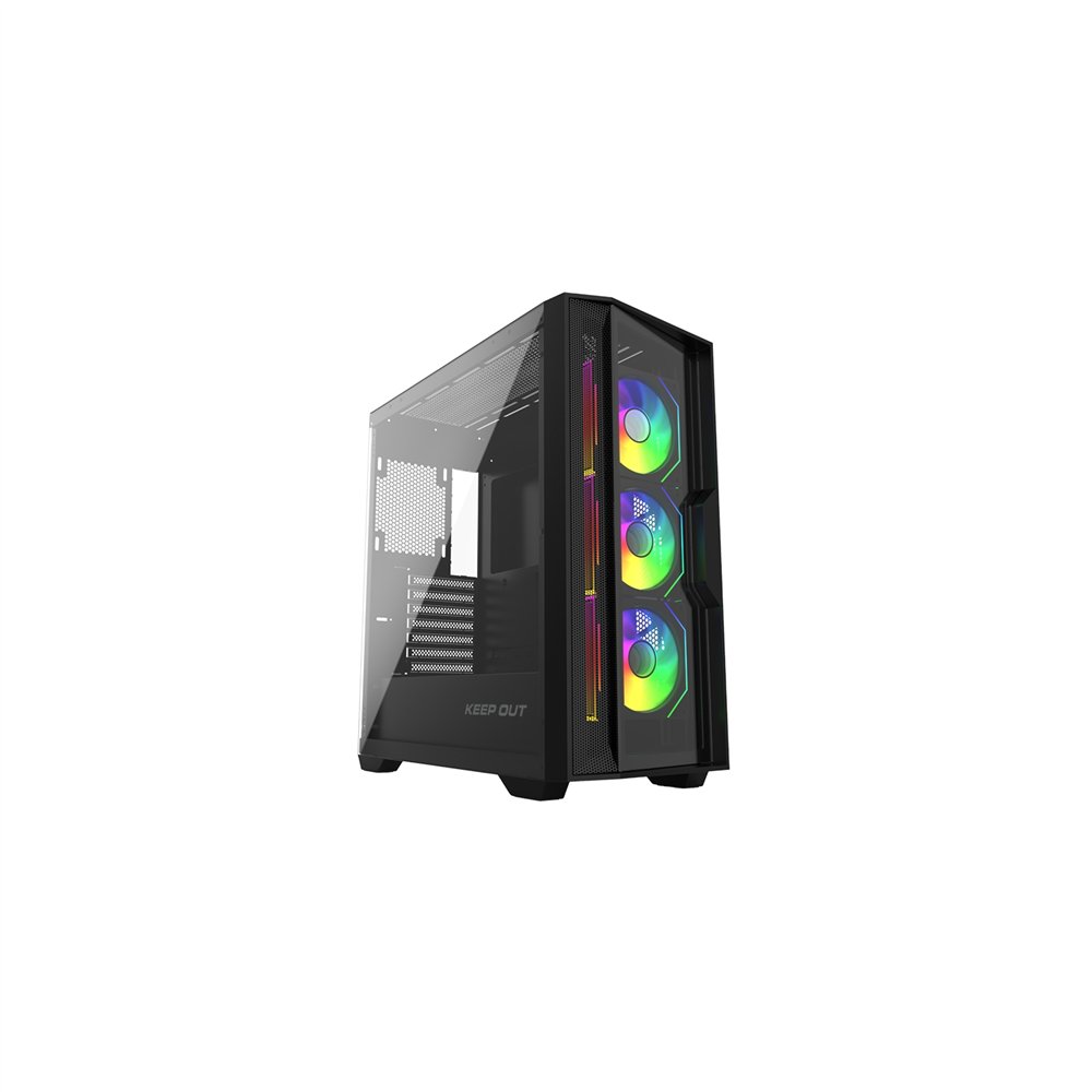 keep out xc-500 glass caja de pc eatx