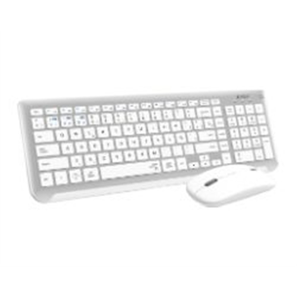 t+ratón subblim dual blanco/plata (subkbc-dcep10)