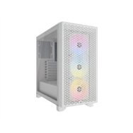 caja corsair 3000d argb atx blanca (cc-9011256-ww)