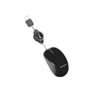 ratón targus retráctil usb-a 1000dpi negro (amu75eu)